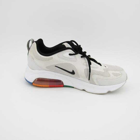 Nike Air Max 200 Size 10.5 UK 9.5 White Multi Athletic Outdoor Exercise - Picture 4 of 10